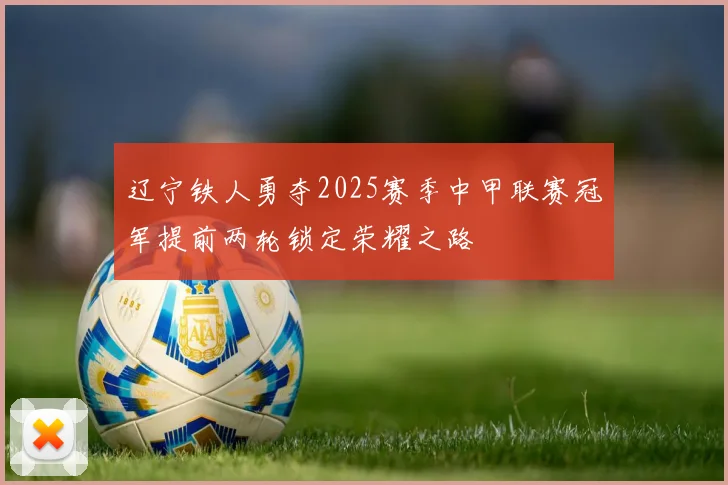 辽宁铁人勇夺2025赛季中甲联赛冠军提前两轮锁定荣耀之路