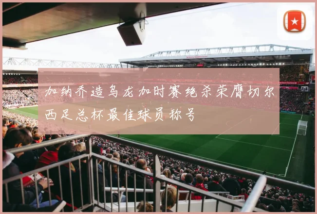 加纳乔造乌龙加时赛绝杀荣膺切尔西足总杯最佳球员称号